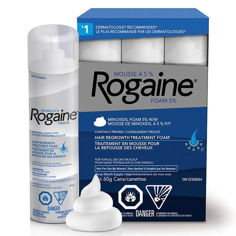 Rogaine-Traitement-Anti-Chute-Approuvé-par-Santé-Canada ACTIVE GROW