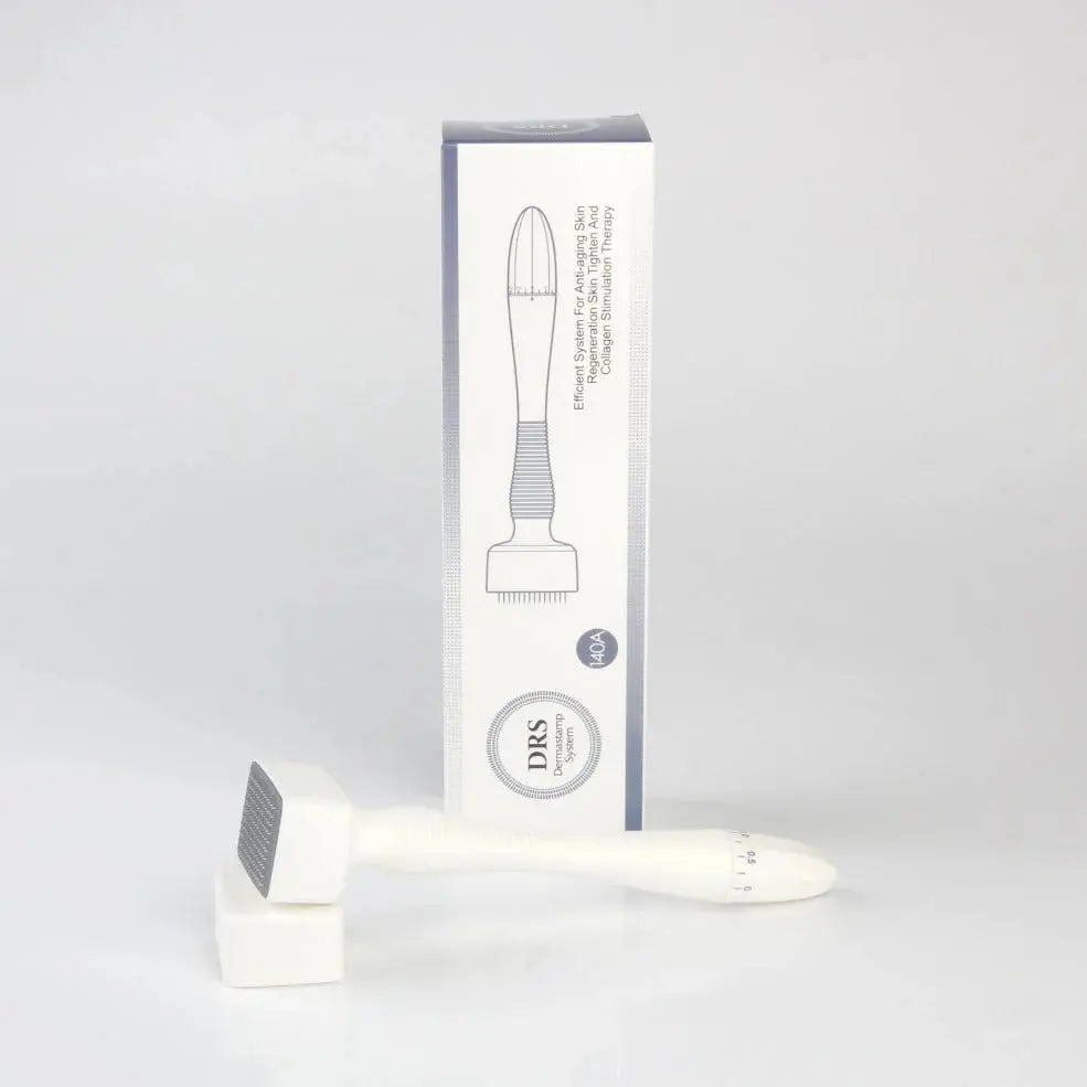 Dermastamp Professionnel 540 Aiguilles – Microneedling Cuir Chevelu et Visage – Booste l'Absorption du Minoxidil ACTIVE GROW