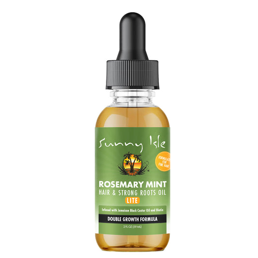Sunny Isle Rosemary Mint Hair &amp; Roots Strong Oil LITE 2 oz